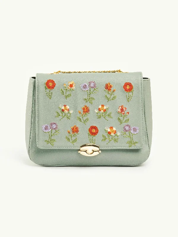 Embroidered Handbag