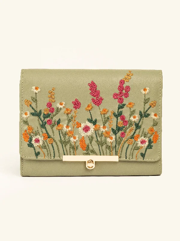 Embroidered Handbag