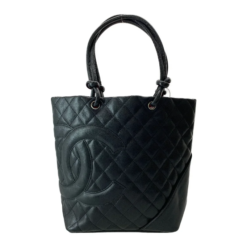 CHANEL/Tote Bag/BLK/Enamel/A25169/