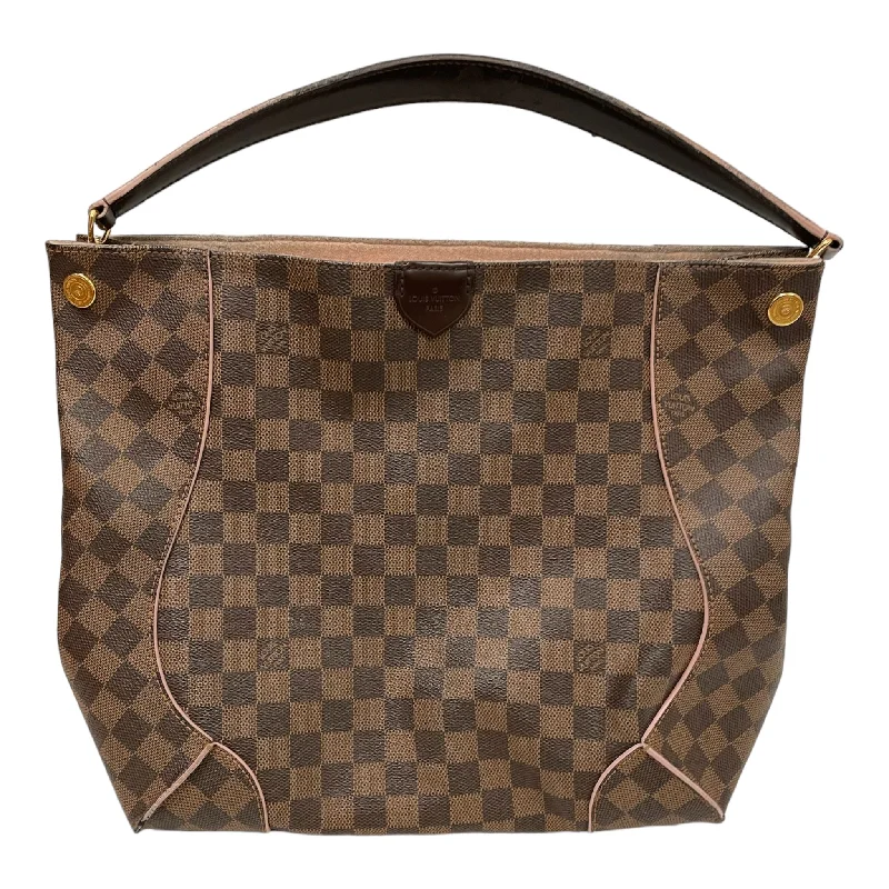 LOUIS VUITTON/Tote Bag/All Over Print/Leather/BRW/CAISSA HOBO DAMIER