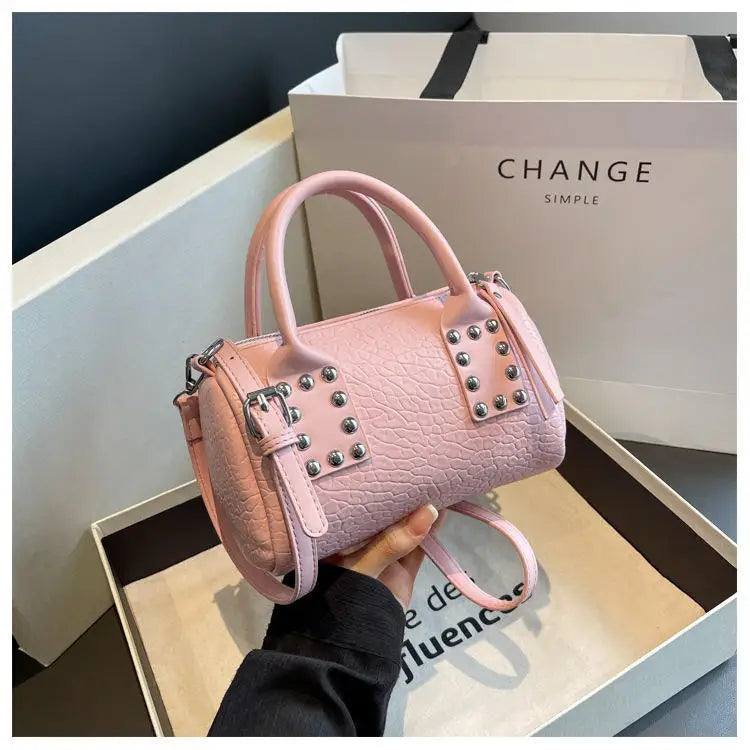 BM9491 new fashion PU leather high quality wholesale rivet ladies handbags crossbody sling women's shoulder bags women handbags