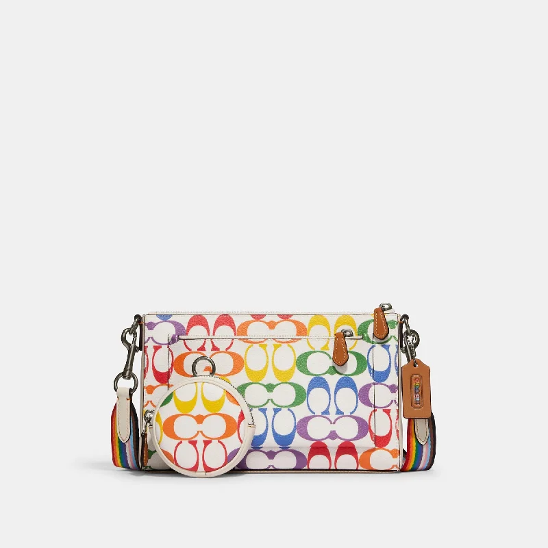 Coach Outlet Holden Crossbody In Rainbow Signature Canvas