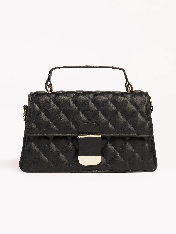 Criss-Cross Box Style Handbag