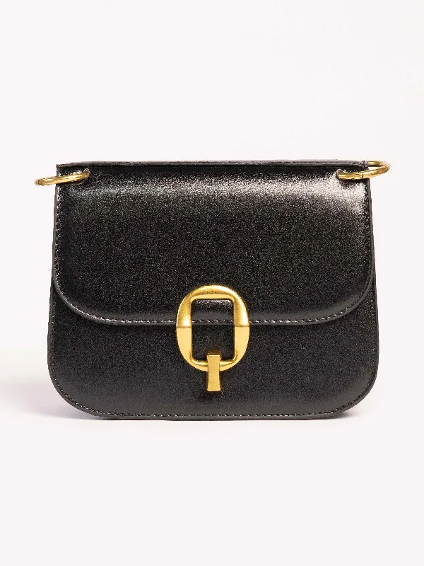 Metallic Ring Mini Handbag