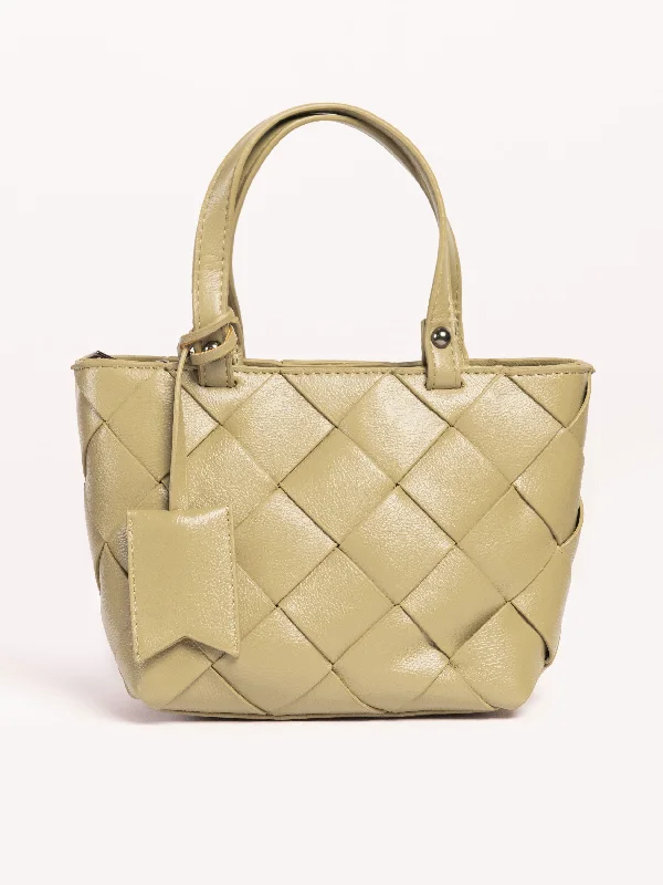 Criss-cross Handbag