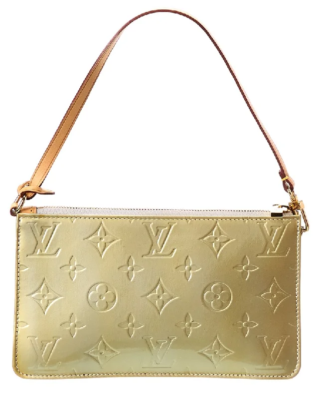 Louis Vuitton Green Monogram Vernis Leather Lexington Pochette (Authentic Pre-