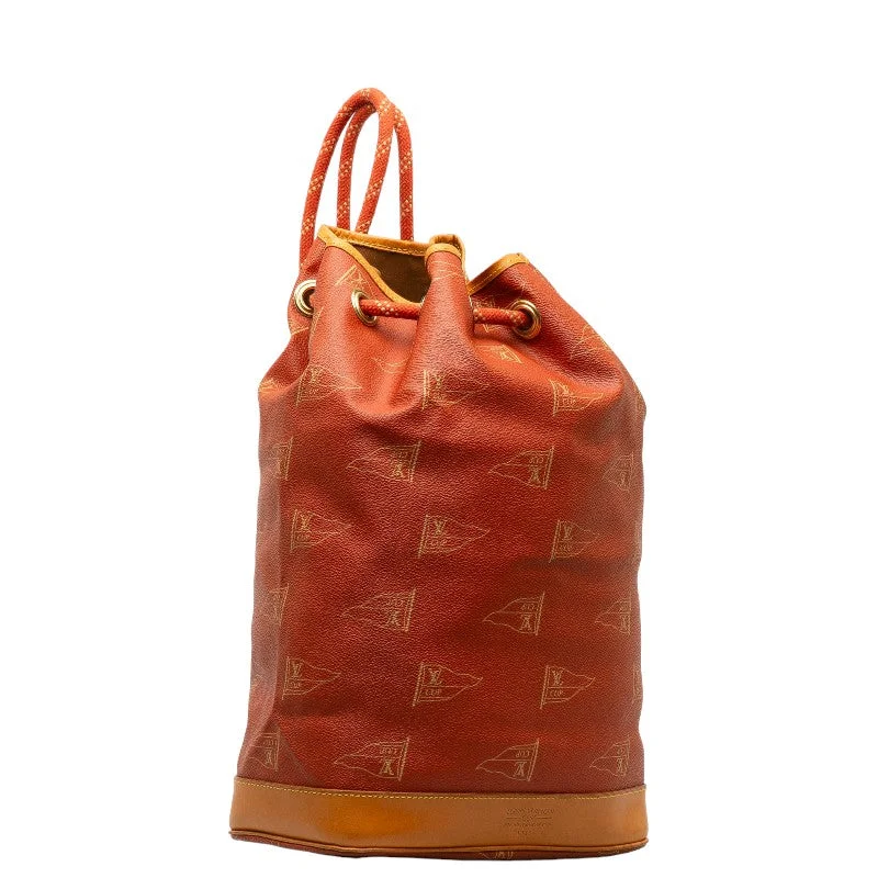 Louis Vuitton Whitman Cup M80026 Shoulder Bag PVC/Laser Abogany Orange [Middle] Ladies  []