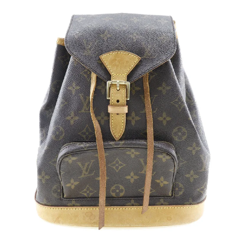 Louis Vuitton Montsouris  Canvas Backpack Bag (Pre-Owned)