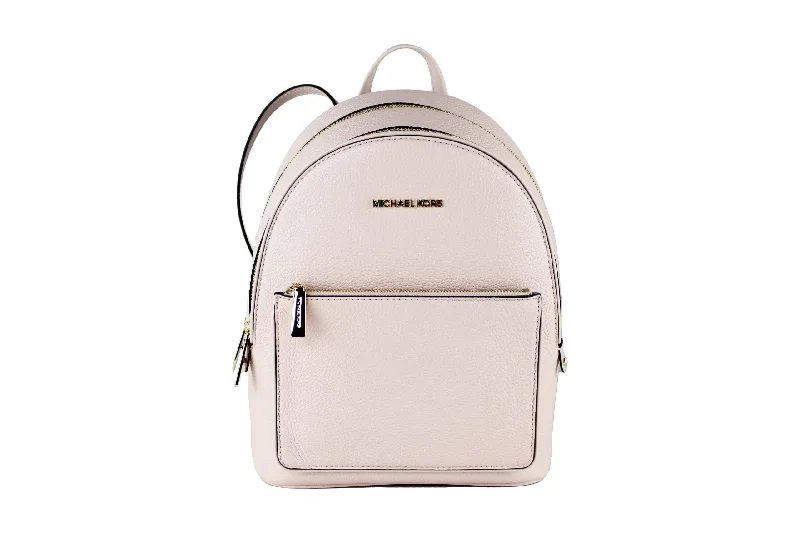 Michael Kors Adina Medium Powder Blush Leather Convertible Backpack Women's BookBag