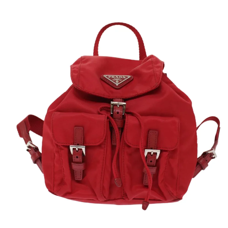 Prada Re-Nylon  Synthetic Backpack Bag (Pre-Owned)