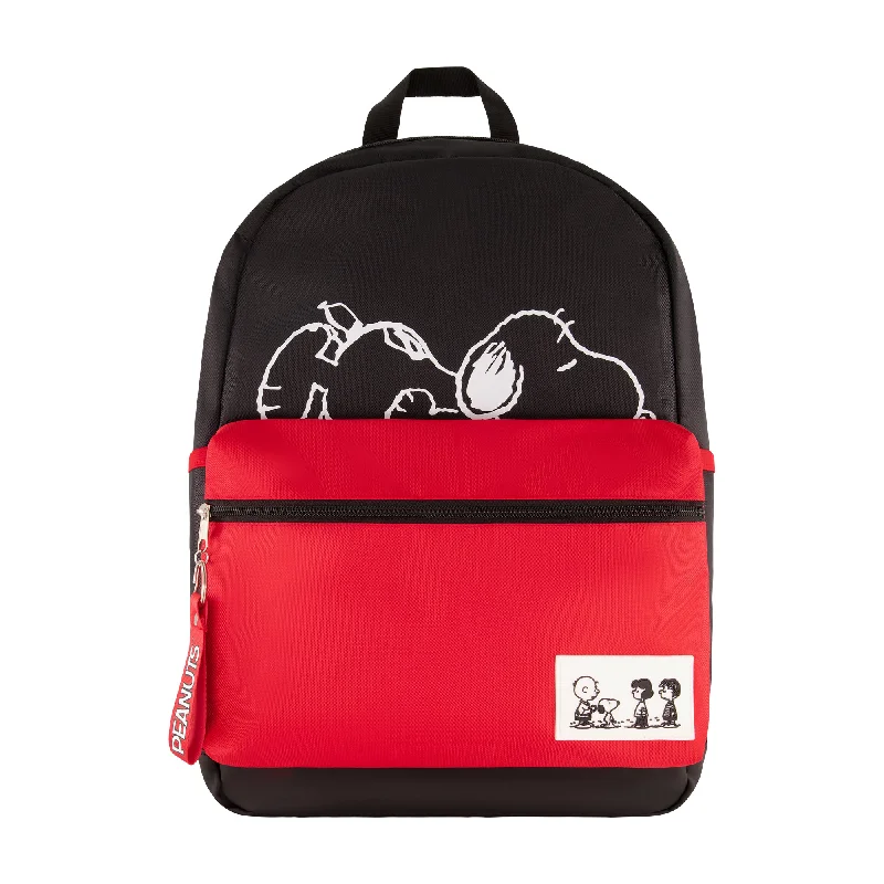 SNOOPY CHARLIE BROWN WOODSTOCK BACKPACK