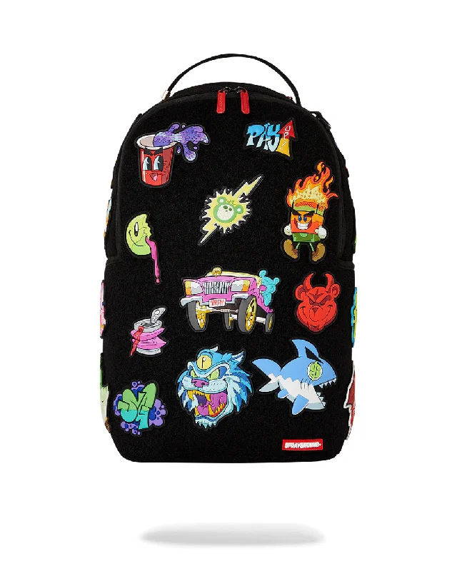 Sprayground  DLX-SPECIAL VELCRO PATCH BACKPACK