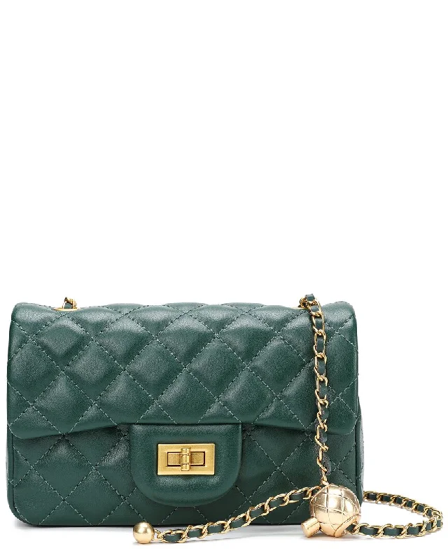 Tiffany & Fred Paris Quilted Leather Crossbody