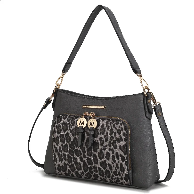 Trisha Animal Print Crossbody Handbag