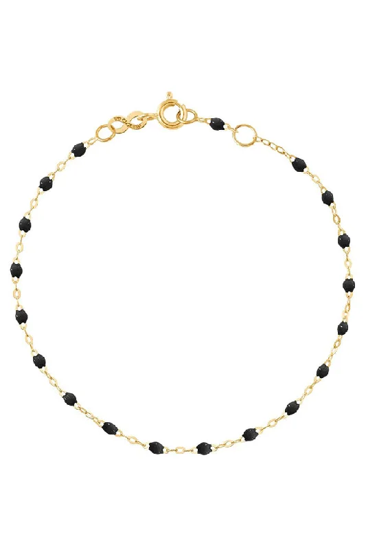 Jewelry Clearance Sale – Final Reductions 6.7" Classic Gigi Bracelet - BLACK + YELLOW GOLD Jewelry Clearance Sale – Final Reductions 6.7" Classic Gigi Bracelet - BLACK + YELLOW GOLD