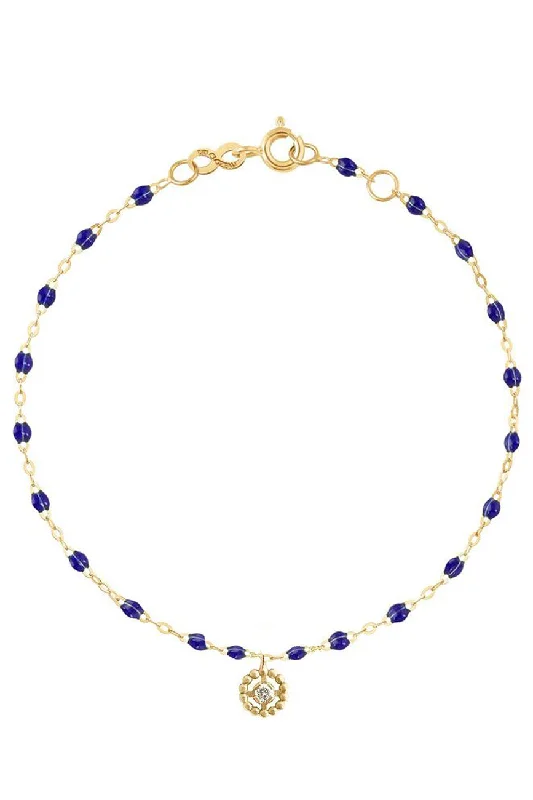 Exclusive Gemstone Jewelry At Special Prices 6.7" Lucky Puce Mini Gigi Bracelet - Lapis + 18K Yellow Gold Exclusive Gemstone Jewelry At Special Prices 6.7" Lucky Puce Mini Gigi Bracelet - Lapis + 18K Yellow Gold