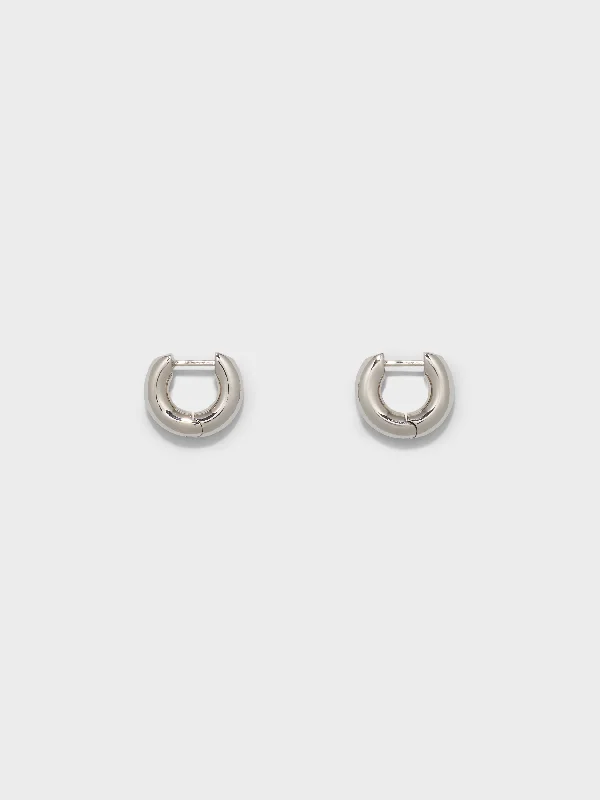 Once-A-Year Jewelry Sale – Grab Your Favorites Now Alaya Small Palladium-Plated Hoop Earrings Once-A-Year Jewelry Sale – Grab Your Favorites Now Alaya Small Palladium-Plated Hoop Earrings