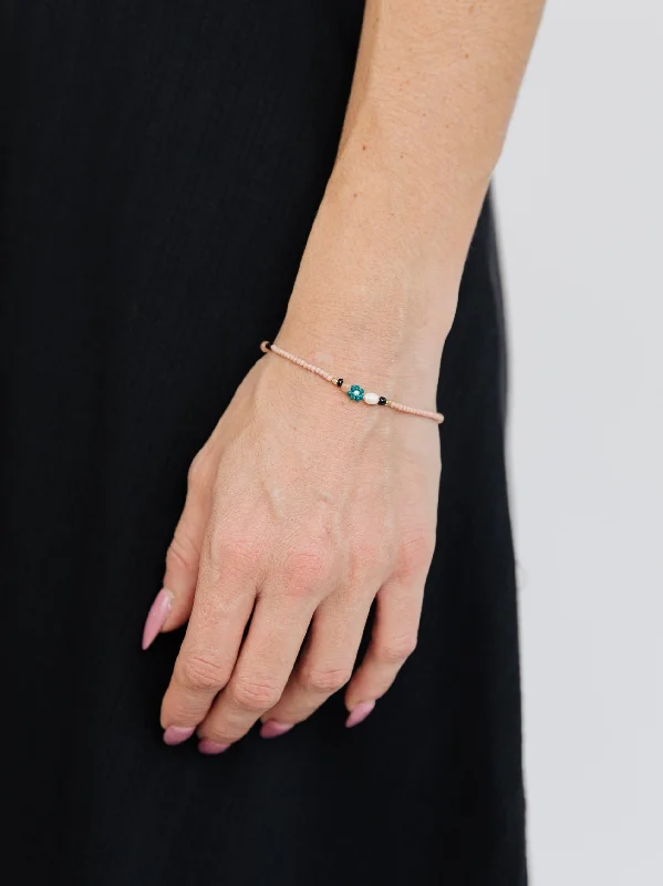 Limited-Time Offer On Elegant Jewelry Pieces Aliah Beaded Bracelet - Rosette