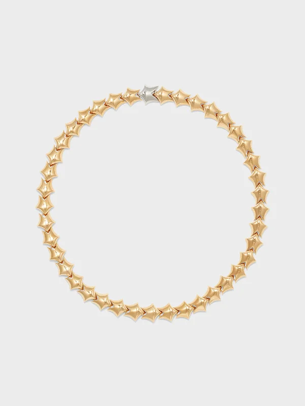 Bold And Beautiful Jewelry Now At Irresistible Prices Banks 18kt Gold-Plated Necklace