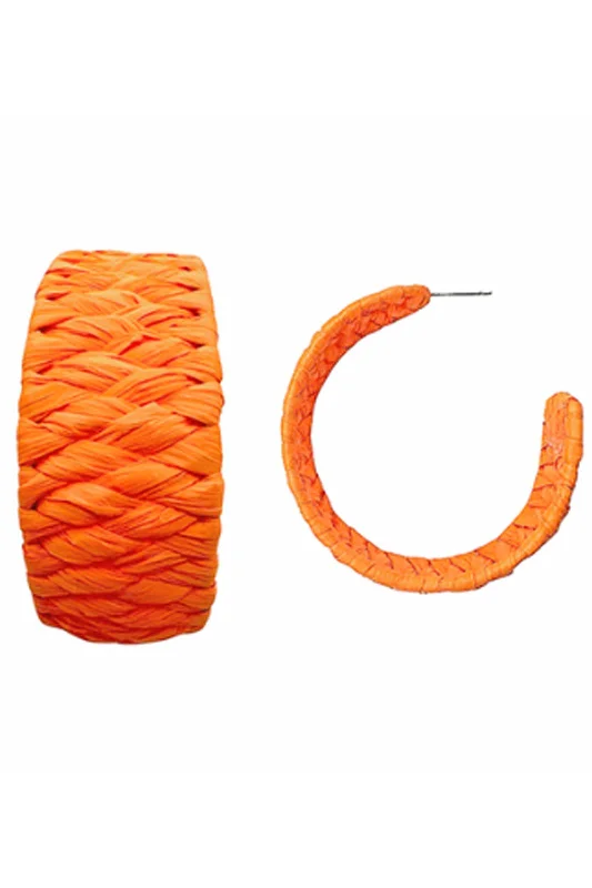 High-End Jewelry, Now More Affordable Than Ever SALE - Barry Wrapped Raffia Gradual Hoops High-End Jewelry, Now More Affordable Than Ever SALE - Barry Wrapped Raffia Gradual Hoops