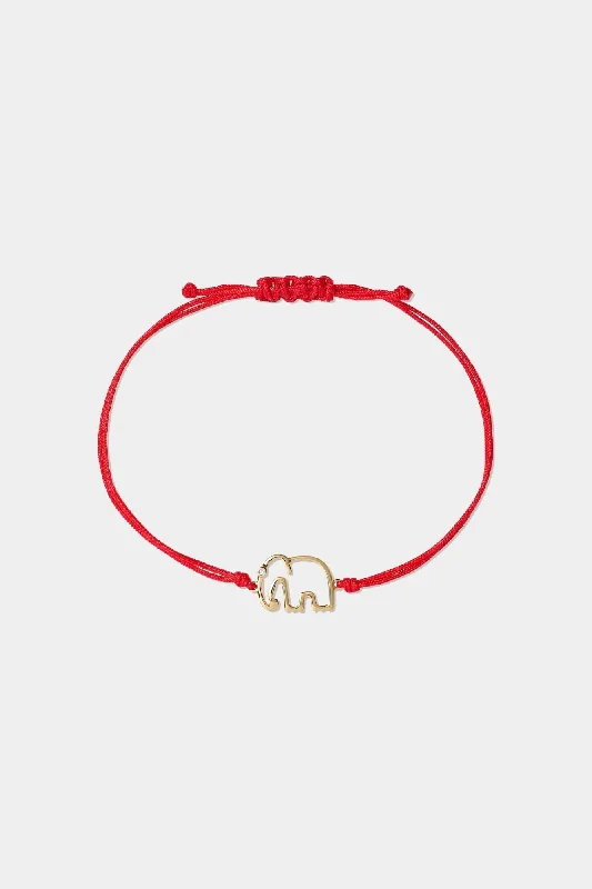 Seasonal Jewelry Deals – Elevate Your Style Bracelet Elephant - Fil Rouge Or Jaune Seasonal Jewelry Deals – Elevate Your Style Bracelet Elephant - Fil Rouge Or Jaune