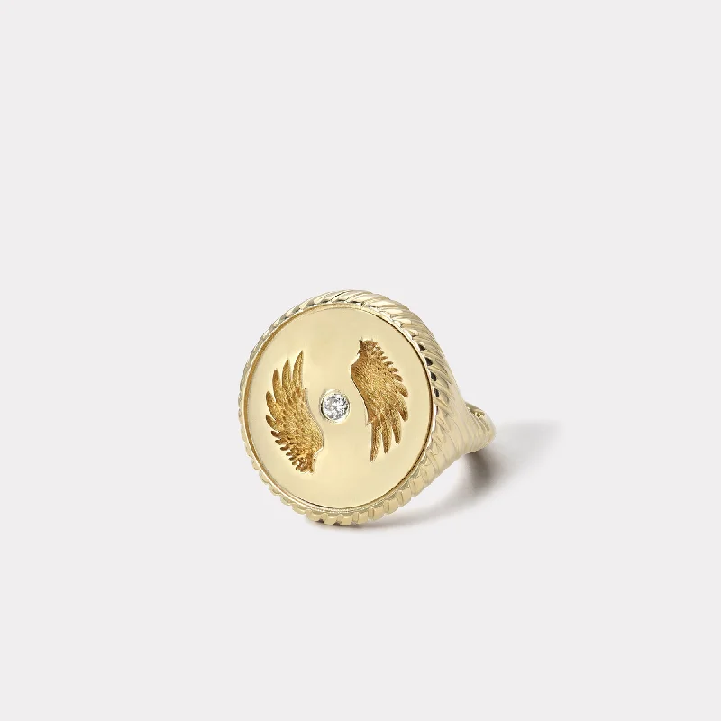 Affordable Glamour – Premium Jewelry For Less Bravery Signet Ring