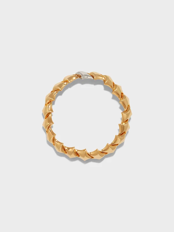 Timeless Elegance At Unbelievable Discounts Brooks 18kt Gold-Plated Bracelet