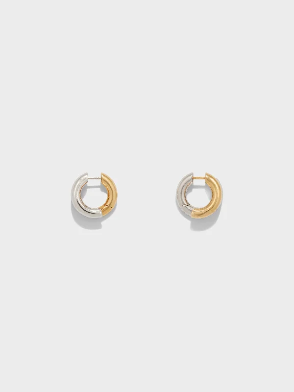 Don't Miss Out On Bestselling Jewelry At Special Prices Clyde 18kt Gold and Palladium-Plated Hoop Earrings Don't Miss Out On Bestselling Jewelry At Special Prices Clyde 18kt Gold and Palladium-Plated Hoop Earrings
