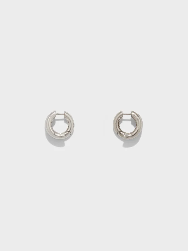 Buy More, Save More On Stunning Jewelry Pieces Clyde Palladium-Plated Hoop Earrings Buy More, Save More On Stunning Jewelry Pieces Clyde Palladium-Plated Hoop Earrings
