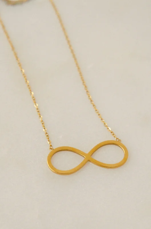 Elegant Designs, Unbeatable Discounts – Shop Jewelry Now INFINITY NECKLACE