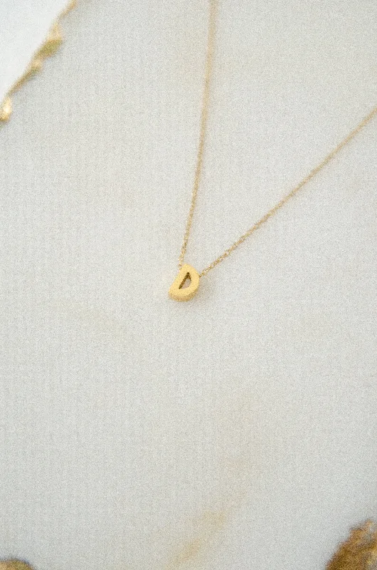 Jewelry Deals That Sparkle – Shop Today LETTERS NECKLACE // D