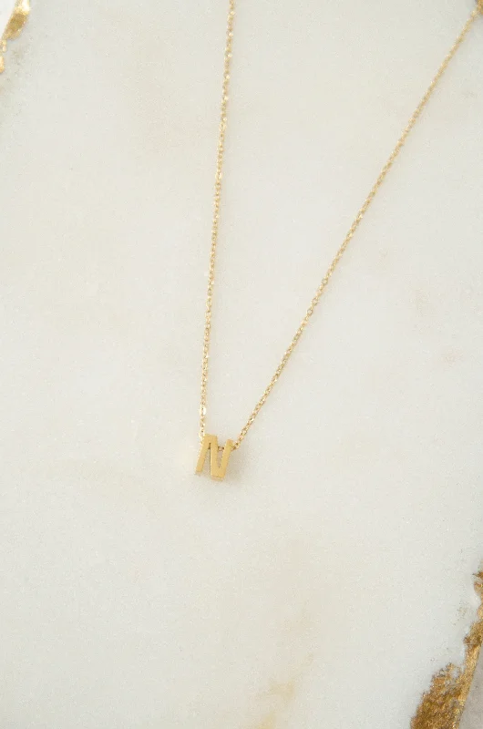 Timeless Beauty, Unbeatable Deals – Jewelry Sale On LETTERS NECKLACE // N