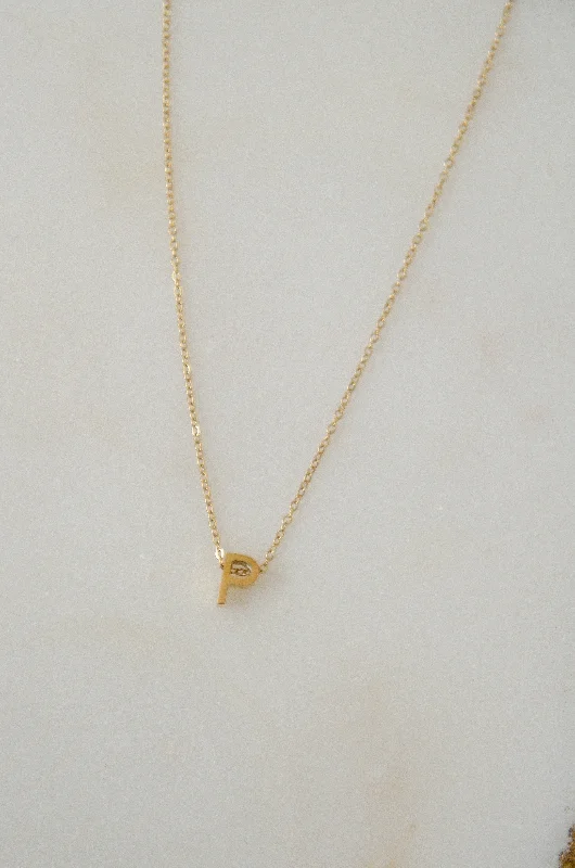 Jewelry Sale Alert – Shop Timeless Elegance Today LETTERS NECKLACE // P