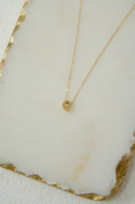 Flash Jewelry Sale – Get Stunning Pieces At Low Prices LETTERS NECKLACE // Q