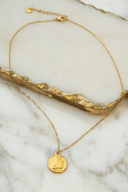 Special Jewelry Deals – Upgrade Your Collection ANGEL MEDALLION NECKLACE