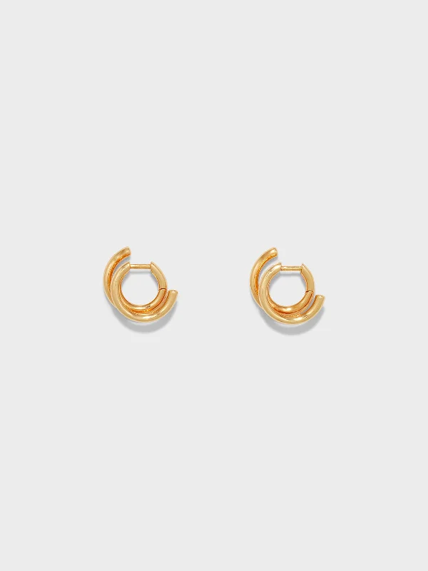 Jewelry Flash Sale – Stylish Designs At Unbeatable Rates Dean 18k Gold-Plated Hoop Earrings Jewelry Flash Sale – Stylish Designs At Unbeatable Rates Dean 18k Gold-Plated Hoop Earrings