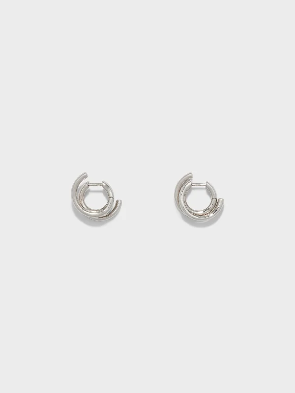 Premium Jewelry, Premium Discounts – Act Fast Dean Palladium-Plated Hoop Earrings
