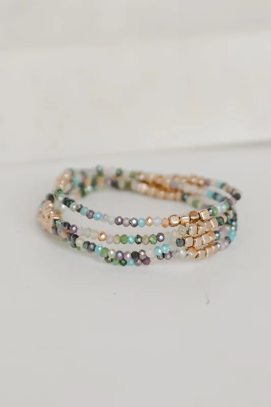 Elegant Jewelry, Exclusive Prices – Shop Now Delilah Beaded Bracelet Set