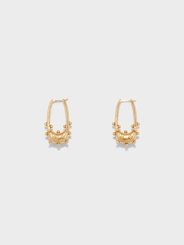 Shop High-Quality Jewelry At Jaw-Dropping Discounts Elias 18kt Gold-Plated Hoop Earrings Shop High-Quality Jewelry At Jaw-Dropping Discounts Elias 18kt Gold-Plated Hoop Earrings