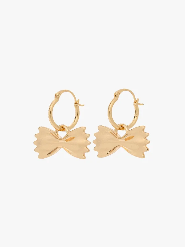 Timeless Elegance Now At Special Discounts Farfalle Hoops - Gold