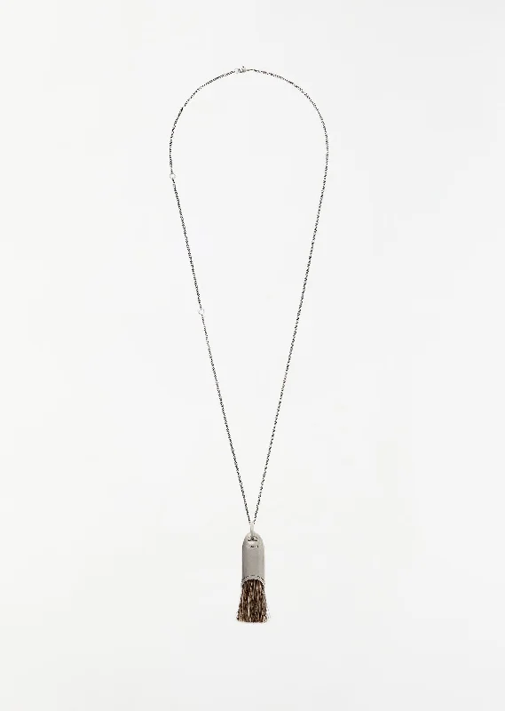 Elegant Rose Gold Jewelry For A Stylish Touch Personal Brush Necklace