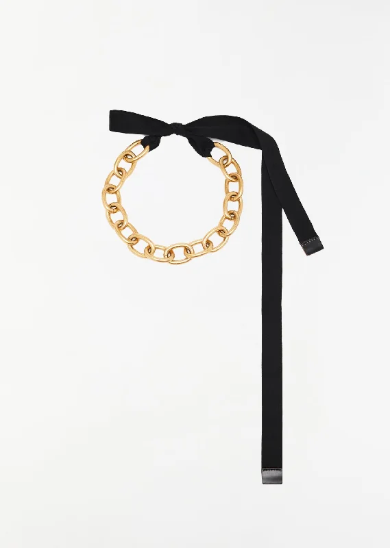 Fashion-Forward Geometric Jewelry For Contemporary Style Chunky Chain Necklace