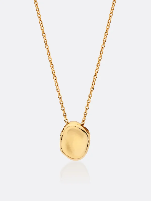 Limited-Stock Jewelry Clearance – Grab Your Favorites Now Golden Waves Molten Pendant Necklace Limited-Stock Jewelry Clearance – Grab Your Favorites Now Golden Waves Molten Pendant Necklace