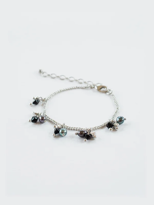 Grab Your Favorite Jewelry At The Lowest Prices Gracie Beaded Bracelet - Silver