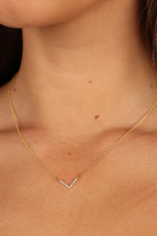Exclusive Jewelry Sale Event – Shop Now Haley Necklace - Gold