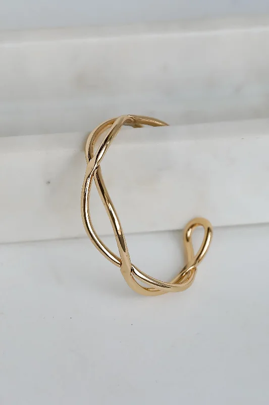 Shop Dazzling Jewelry At The Best Prices Hannah Gold Cuff Bracelet