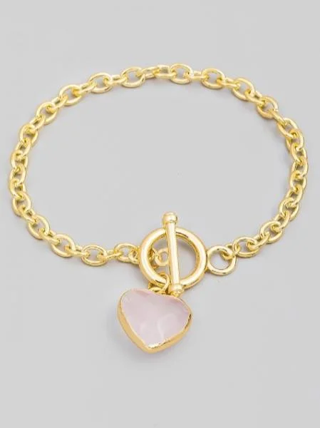 Shop Trending Jewelry With Exclusive Savings Heart Charm Bracelet