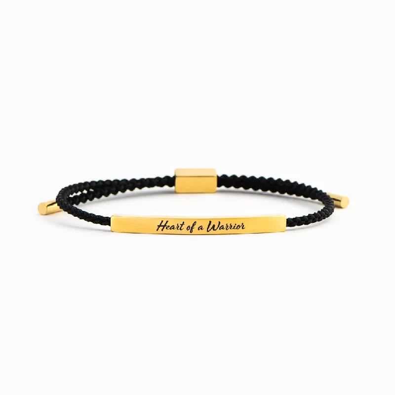 Buy More, Save More On Stunning Jewelry Pieces Heart Of A Warrior - Motivational Tube Bracelet Buy More, Save More On Stunning Jewelry Pieces Heart Of A Warrior - Motivational Tube Bracelet