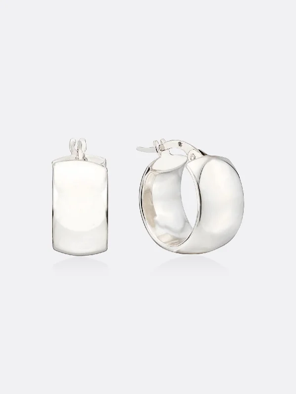 Limited-Stock Jewelry Sale – Once It's Gone, It's Gone Icons White Gold Mini Hoop Earrings Limited-Stock Jewelry Sale – Once It's Gone, It's Gone Icons White Gold Mini Hoop Earrings