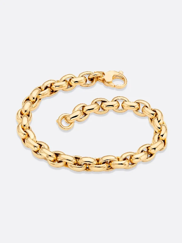 Once-A-Year Jewelry Deals – Shop Before They’Re Gone Icons Yellow Gold Rolo Link Bracelet Once-A-Year Jewelry Deals – Shop Before They’Re Gone Icons Yellow Gold Rolo Link Bracelet